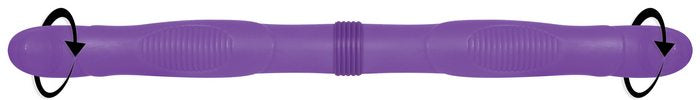 Double Trouble Purple Dildo