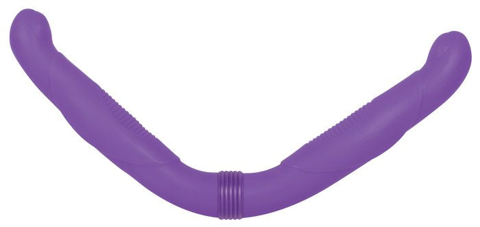 Double Trouble Purple Dildo