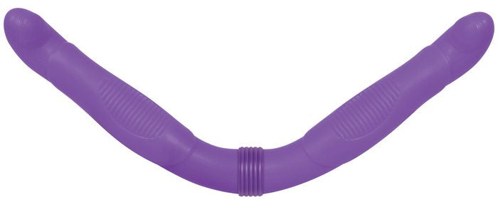 Double Trouble Purple Dildo