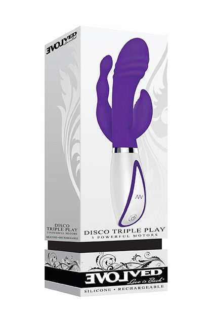 Disco Triple Play Triple Orgasm Vibrator