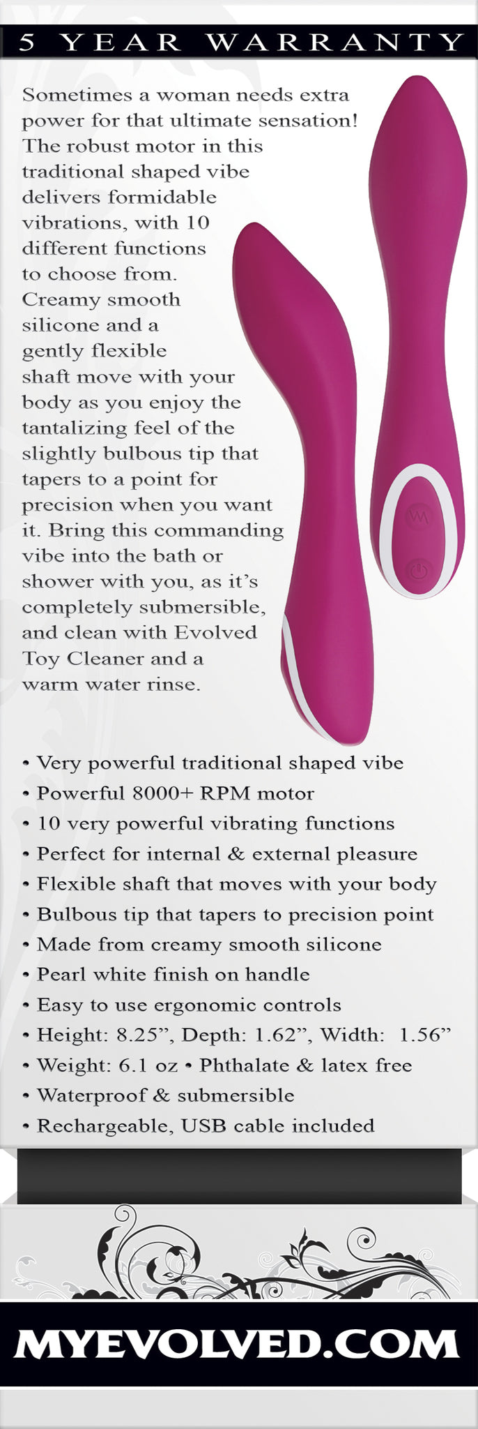 Monroe Pink Vibrator