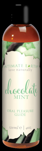 Intimate Earth Chocolate Mint Glide 4 Oz
