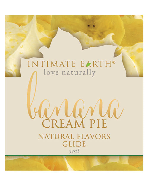 Intimate Earth Banana Cream Pie Glide Foil Pack 3ml (eaches)