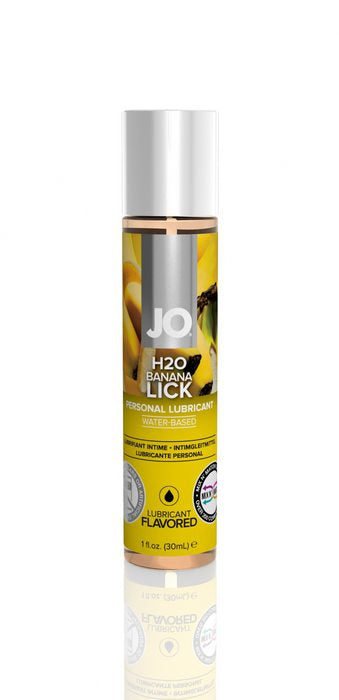 Jo H2o Banana Lick 1oz Lubricant