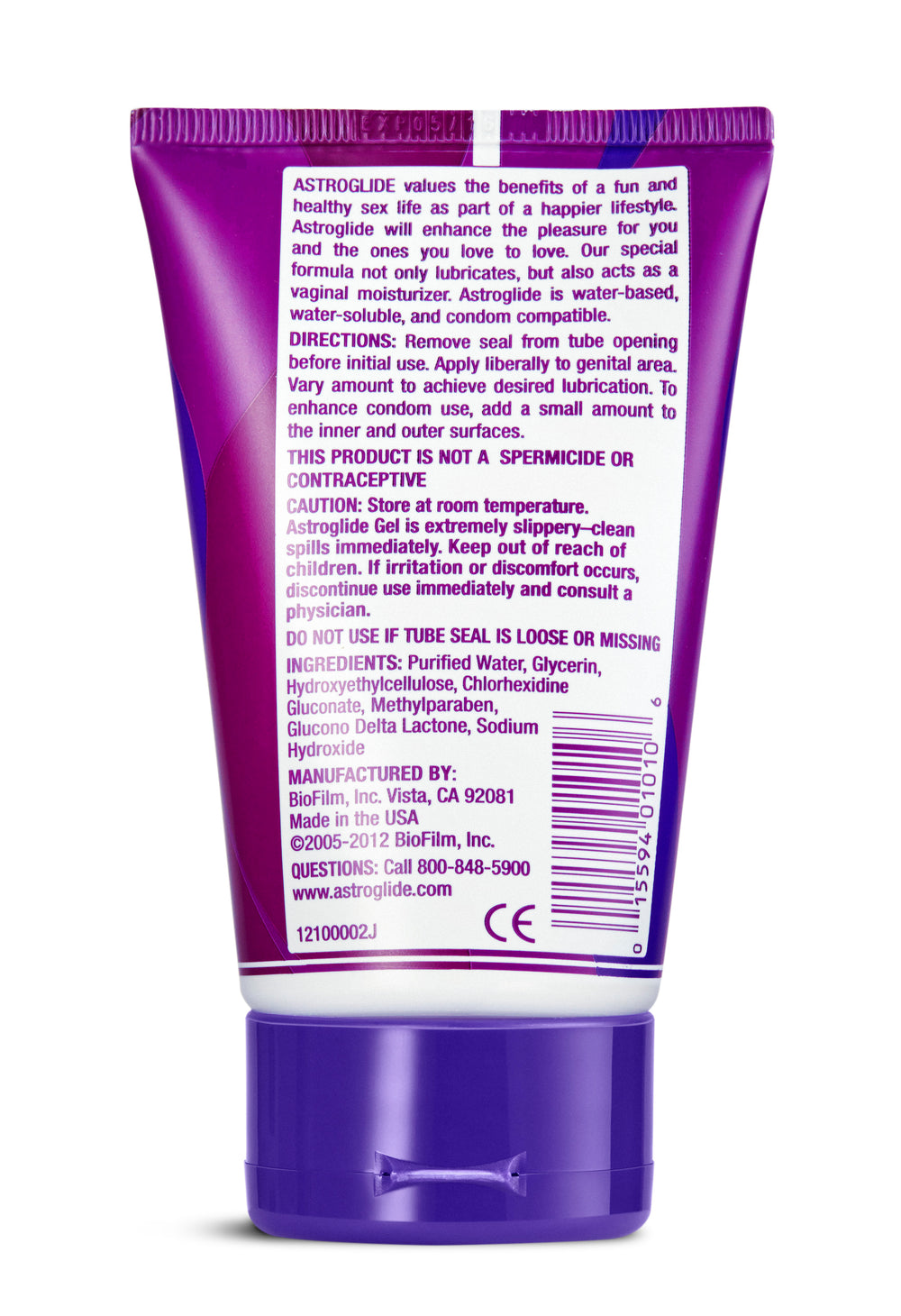 Astroglide Astrogel 4 Oz Tube