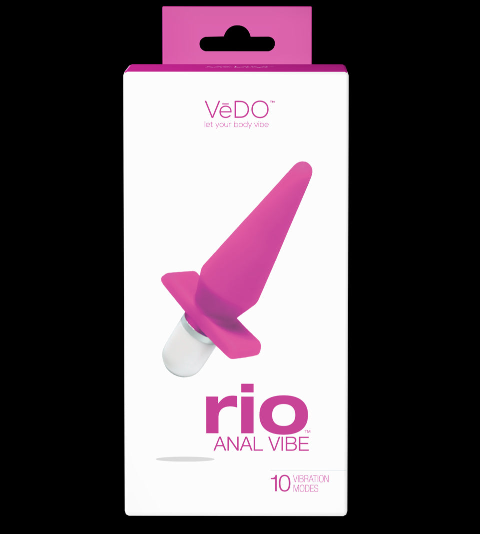 Vedo Rio Anal Vibe Hot In Bed Pink