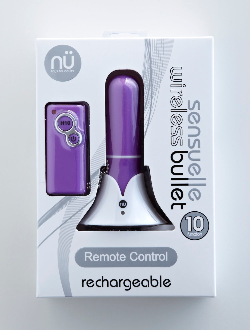 Sensuelle Remote Bullet Purple 10 Functions