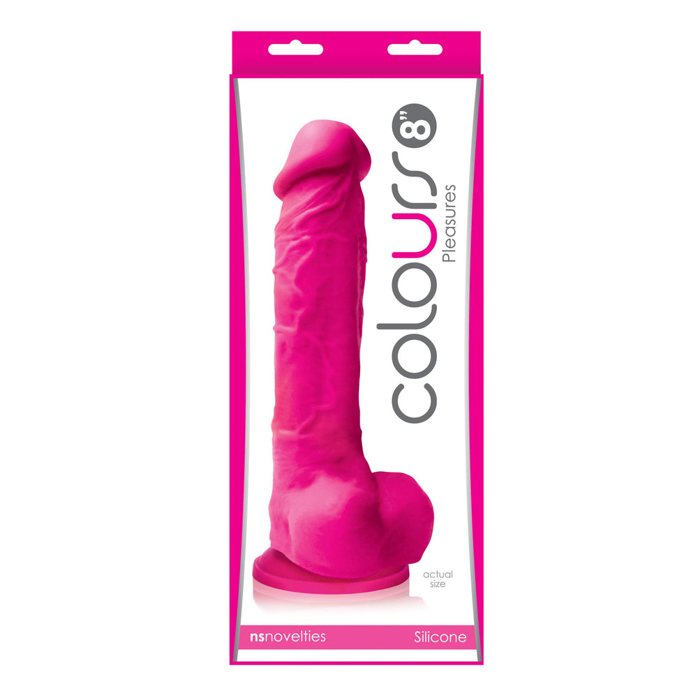 Colours Pleasures 8 Dildo Pink 