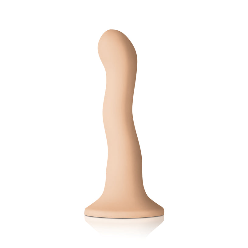 Colours Wave 6 Dildo White 