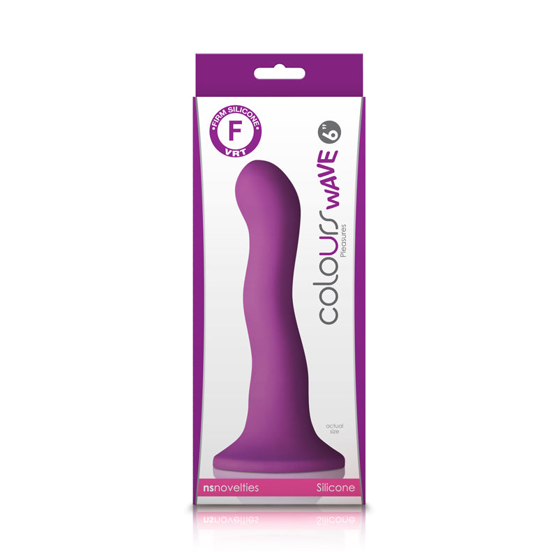 Colours Wave 6 Dildo Purple 