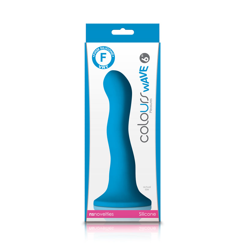 Colours Wave 6 Dildo Blue 