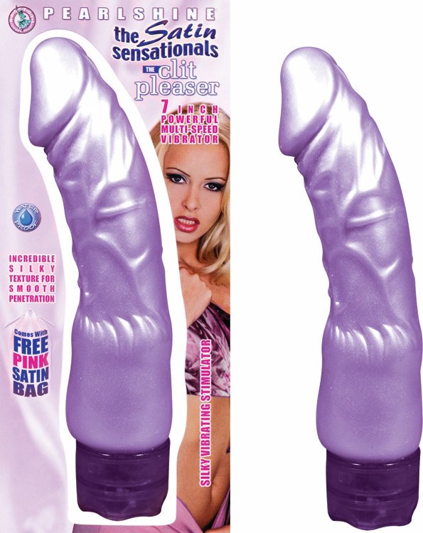 Pearlshine The Satin Sensationals The Clit Pleaser Lav