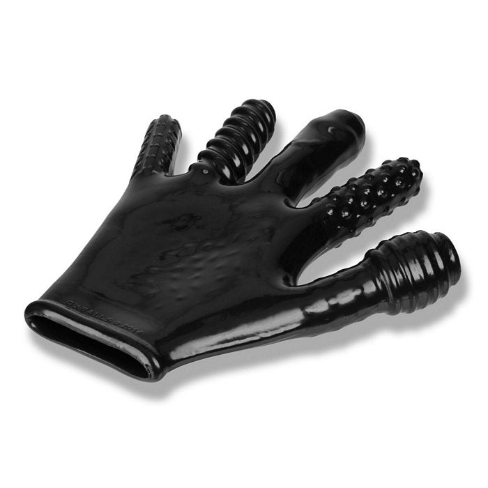 Finger Fuck Textured Glove Oxballs Black