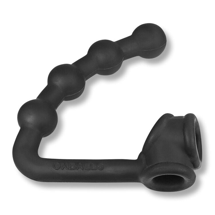 Buttballs Asslock & Cocksling Oxballs Silicone-tpr Blend Black Ice