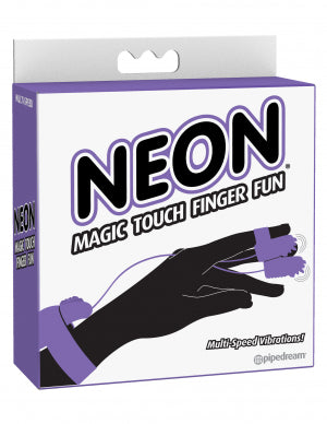 Neon Magic Touch Finger Fun Purple