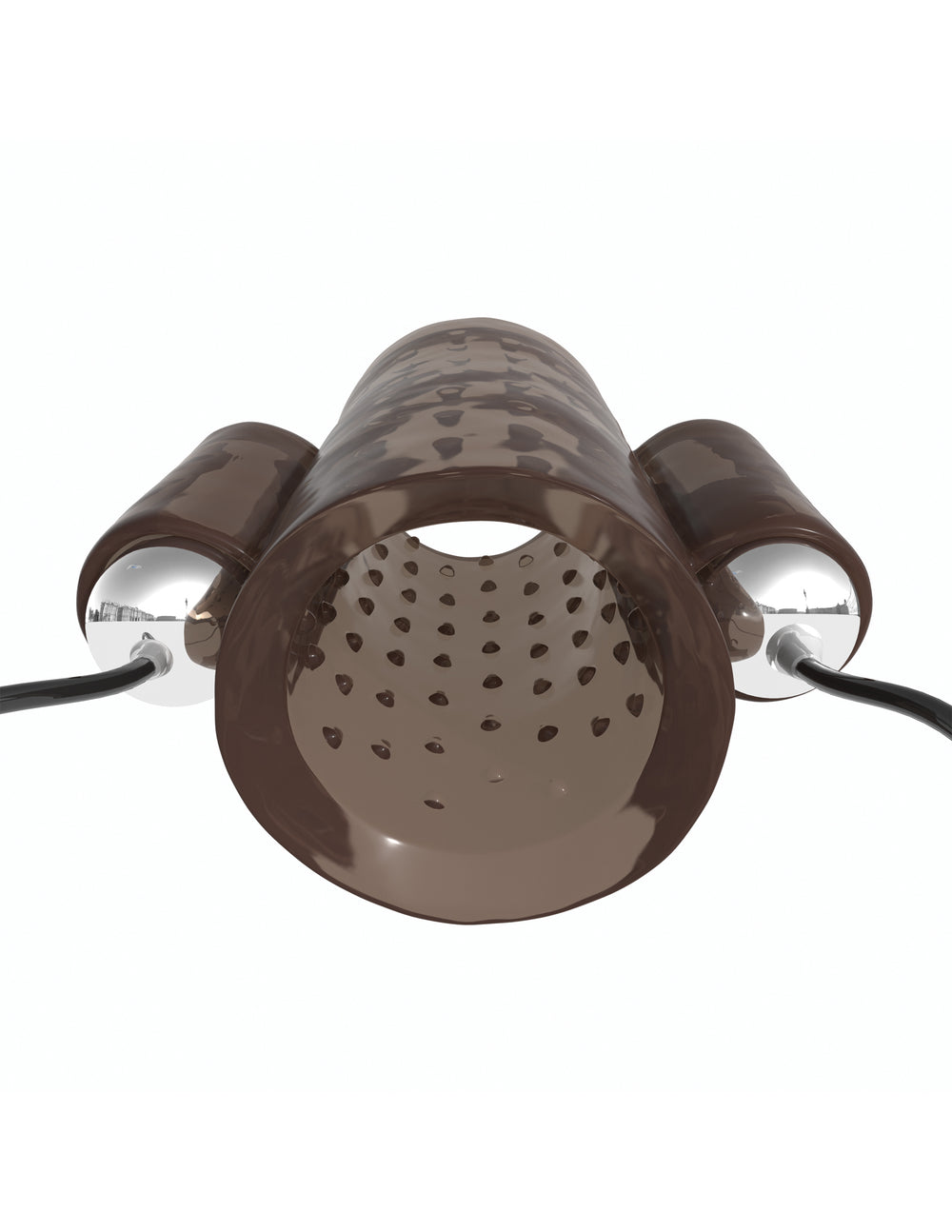 Classix Dual Vibrating Penis Sleeve Smoke