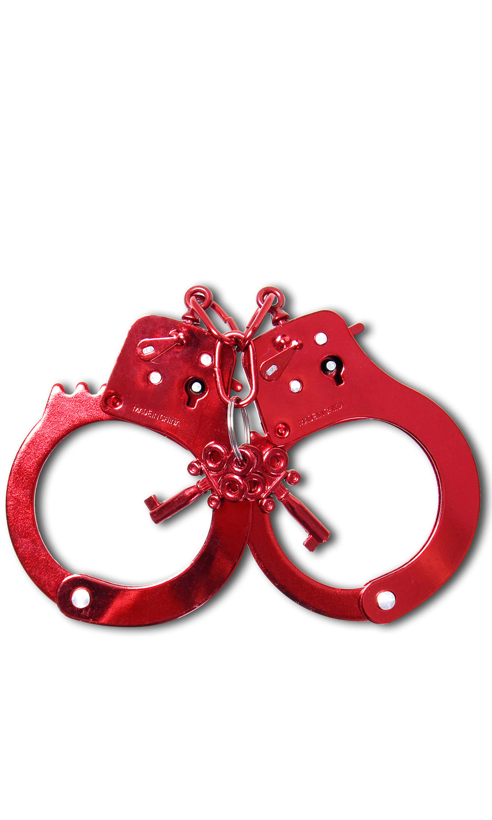 Fetish Fantasy Anodized Cuffs Red