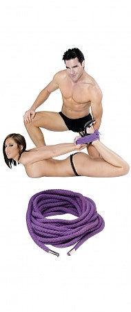 Fetish Fantasy Japanese Silk Rope Purple