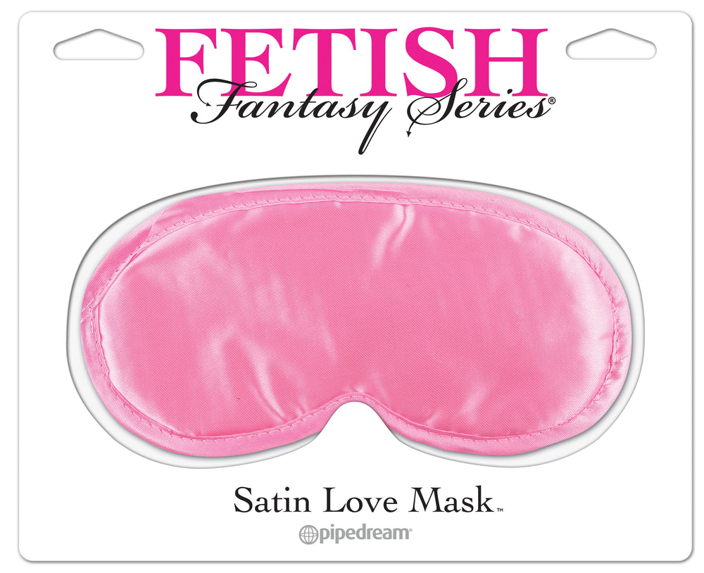 Fetish Fantasy Love Mask-pink Satin