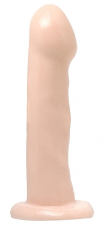 Basix Rubber Works 6.5in Flesh Dong W- Suction Cup