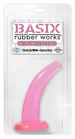 Basix Rubber Works Pink His & Hers G-spot