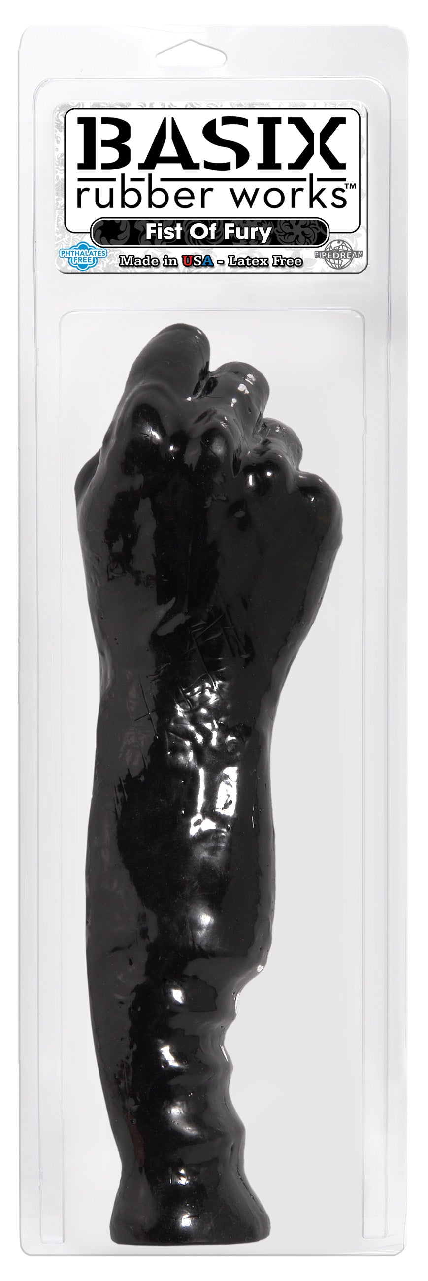 Basix Rubber Works Fist Of Fury Black