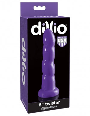 Dillio 6 Twister Purple Dong 