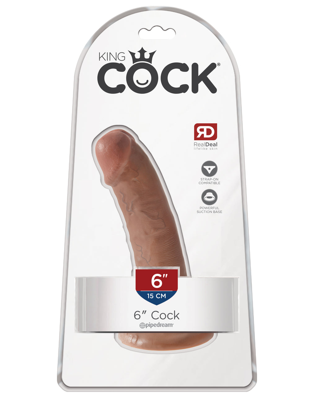 King Cock 6 Cock Tan 