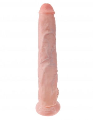 King Cock 14 Cock W-balls Flesh 