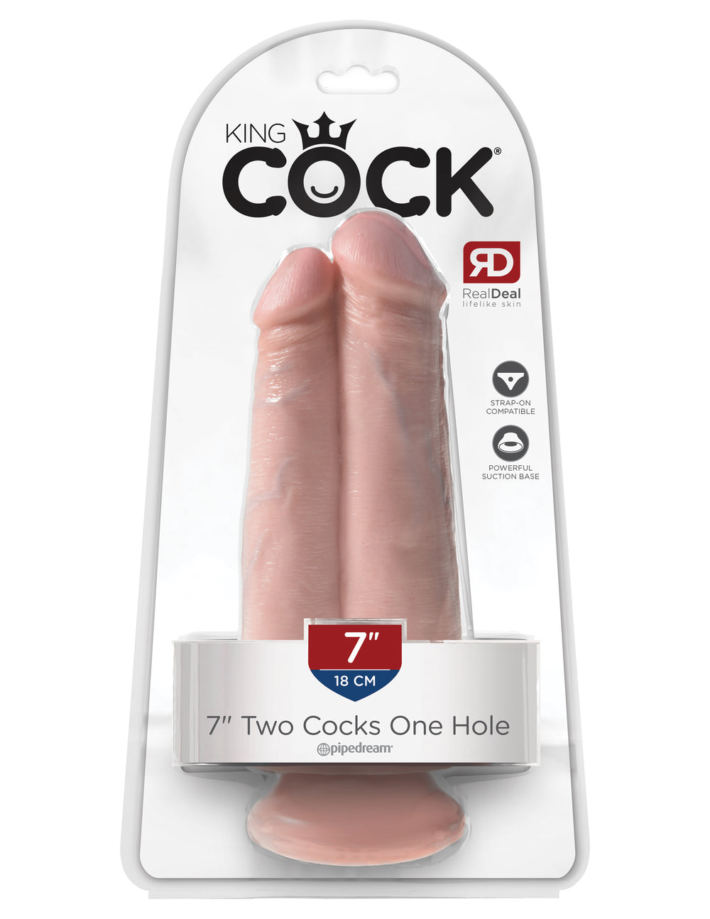 King Cock 7 Two Cocks One Hole Flesh 