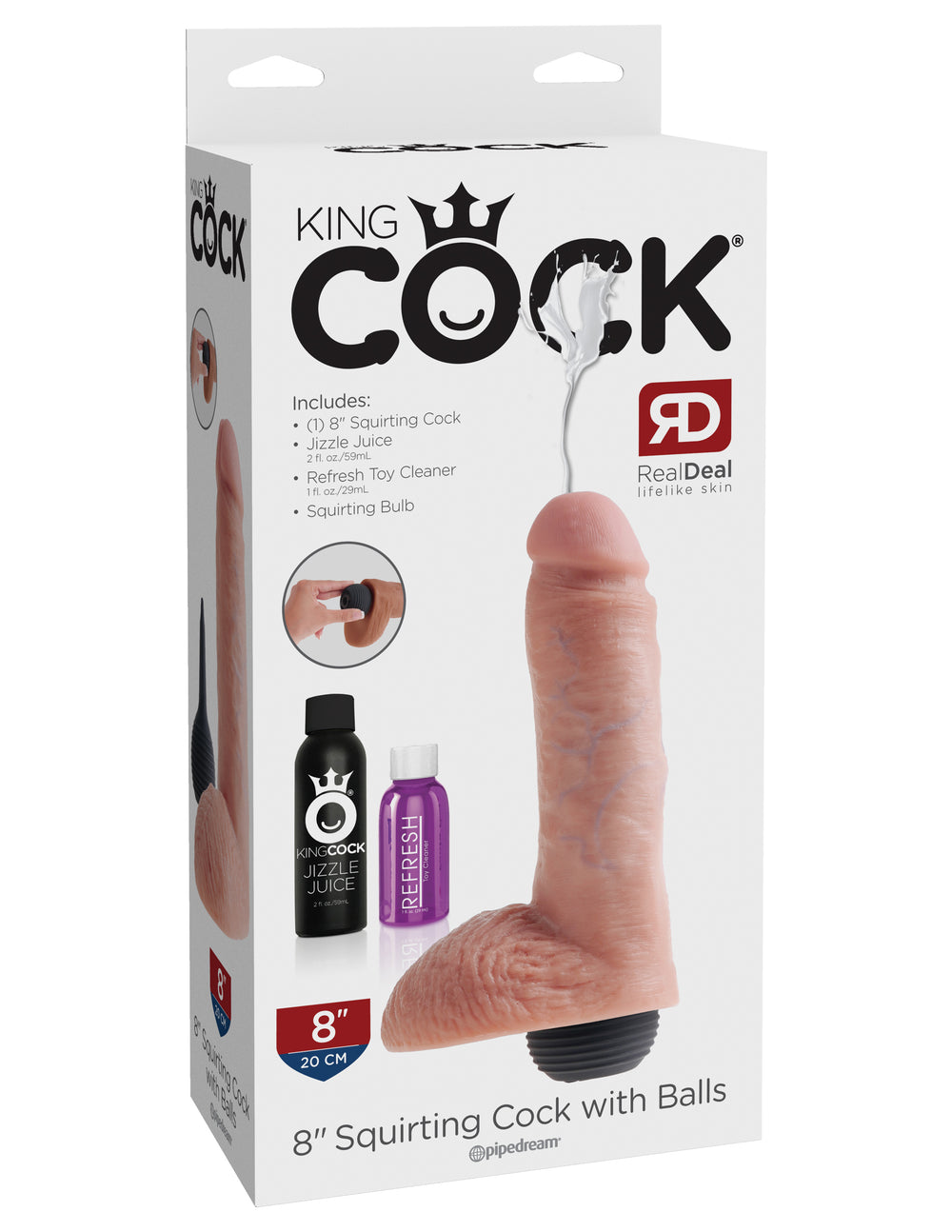 King Cock 8 Squirting Flesh 