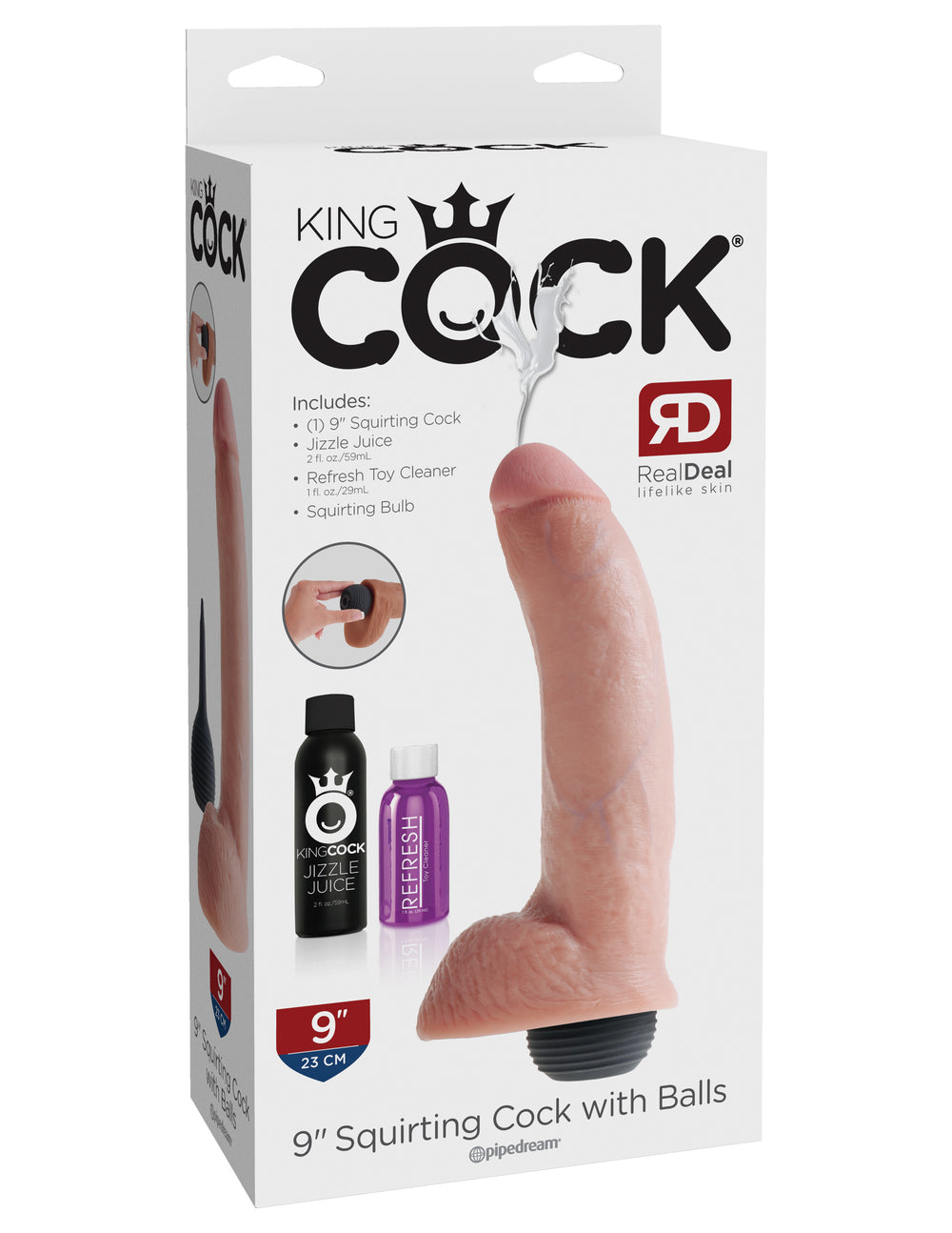King Cock 9 Squirting Flesh 