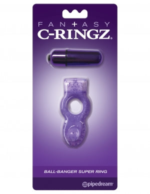 Fantasy C Ringz Ball Banger Super Ring Purple