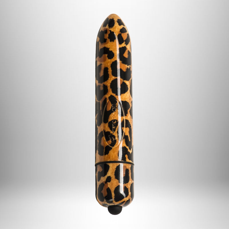 160mm Vibrator Leopard Brown