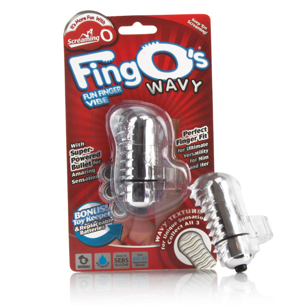 Fingos Wavy Clear Eaches