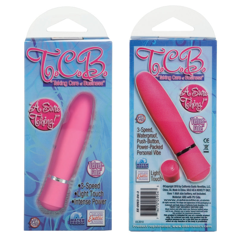 Tcb Taking Care Of Business Pink