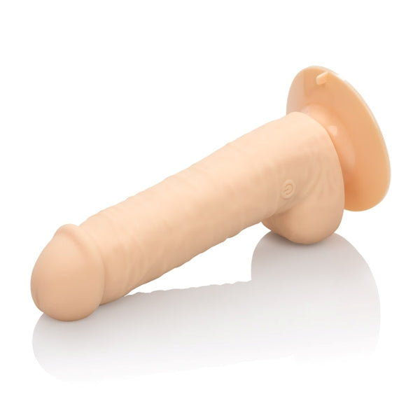 Emperor 5.75beige Silicone 10 Function Vibrating Dildo 