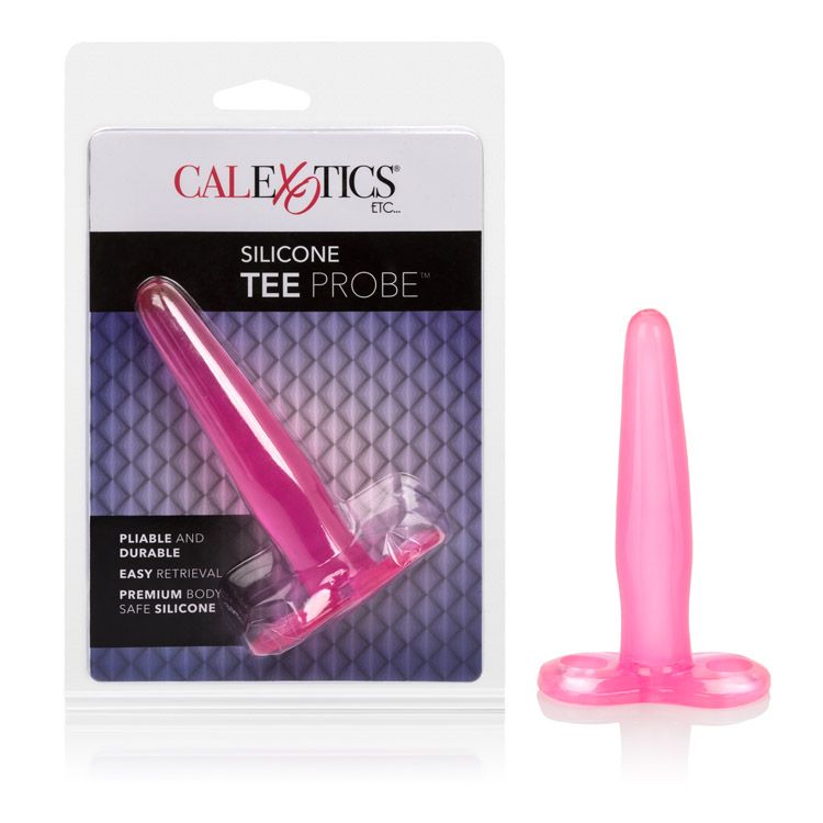 Silicone Tee Probe-pink