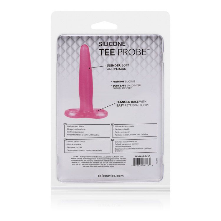 Silicone Tee Probe-pink