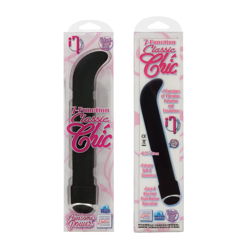 7 Function Classic Chic G-spot Black