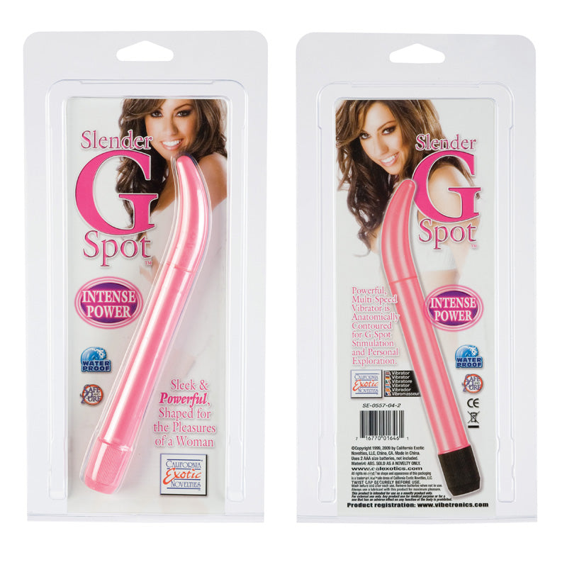 Slender G-spot 7in Pink