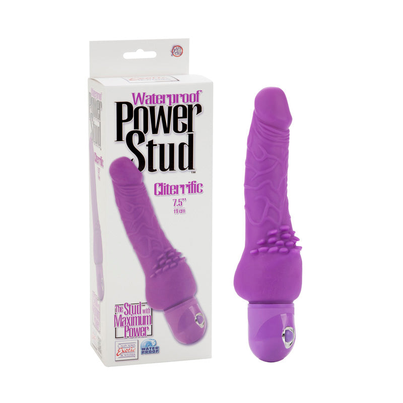 Power Stud Clitterific W-p Purple