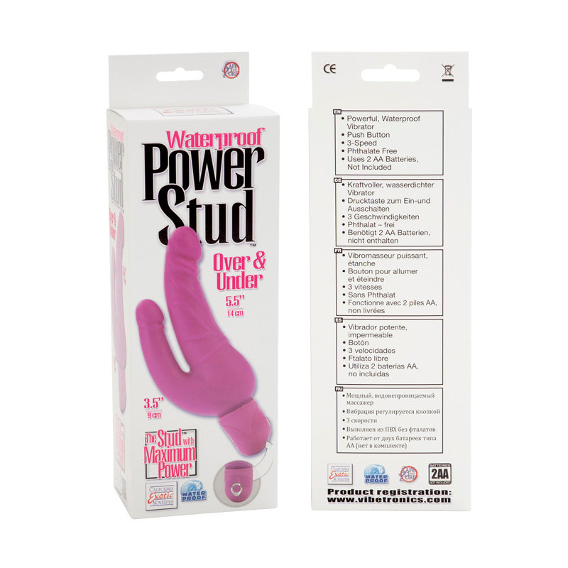 Power Stud Over Under W-p Pink