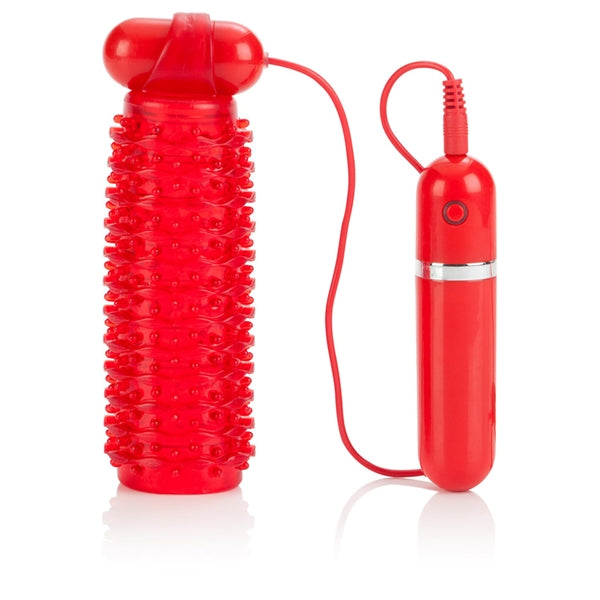 Adonis Vibrating Stroker Red
