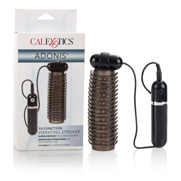 Adonis Vibrating Stroker Smoke