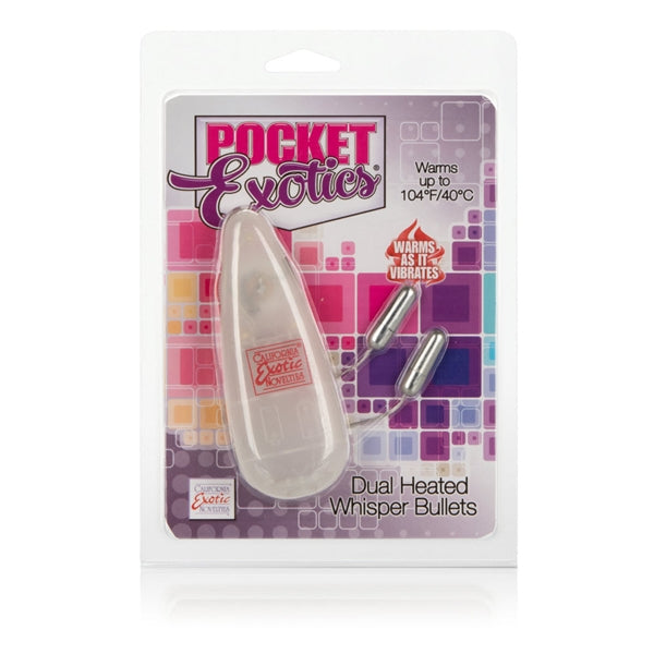 Pocket Exotic Dual Heated Whisper Bullet