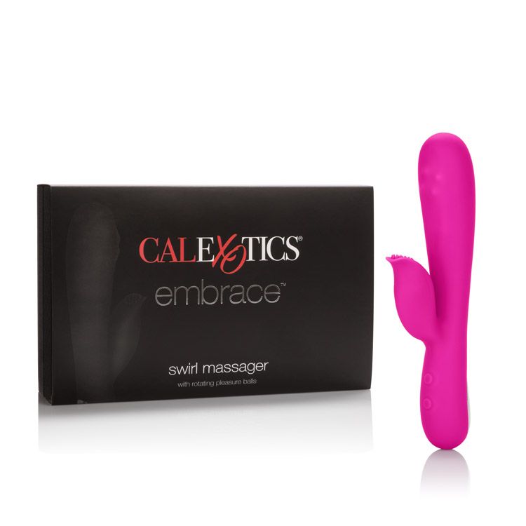 Embrace Swirl Massager Pink Rabbit