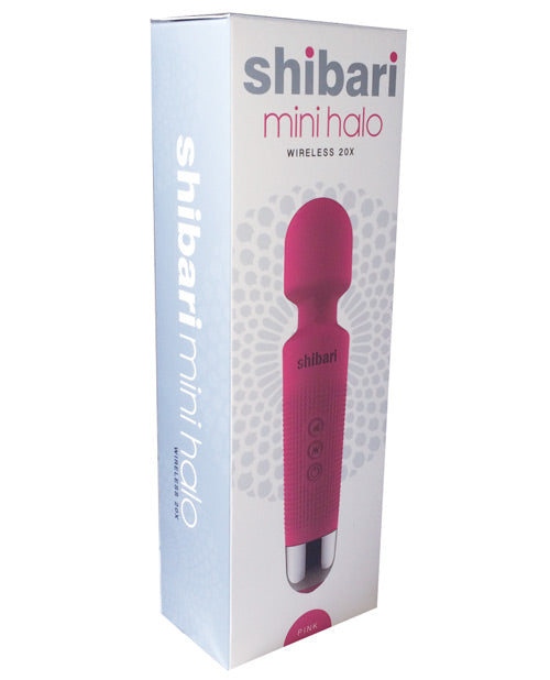 Shibari Mini Halo Wand Massager Pink