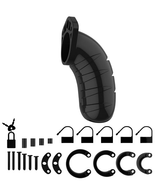 Mancage Chastity 4.5in Black Model 04