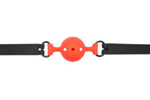 Stfu Breathable Ball Gag Small Black-orange